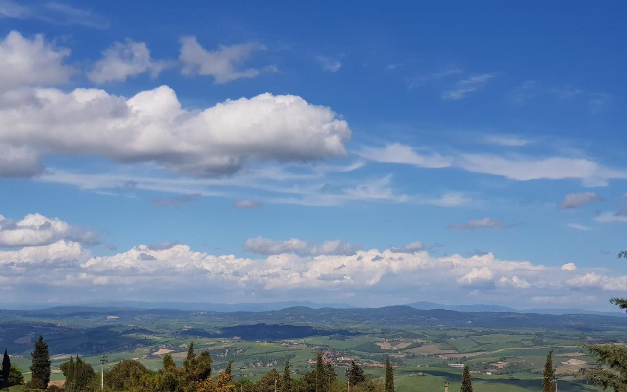 Apartament Casa Per L'Osticcio Vista Sulla Val D'Orcia Montalcino Zewnętrze zdjęcie