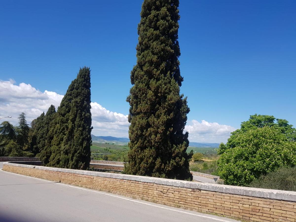 Apartament Casa Per L'Osticcio Vista Sulla Val D'Orcia Montalcino Zewnętrze zdjęcie