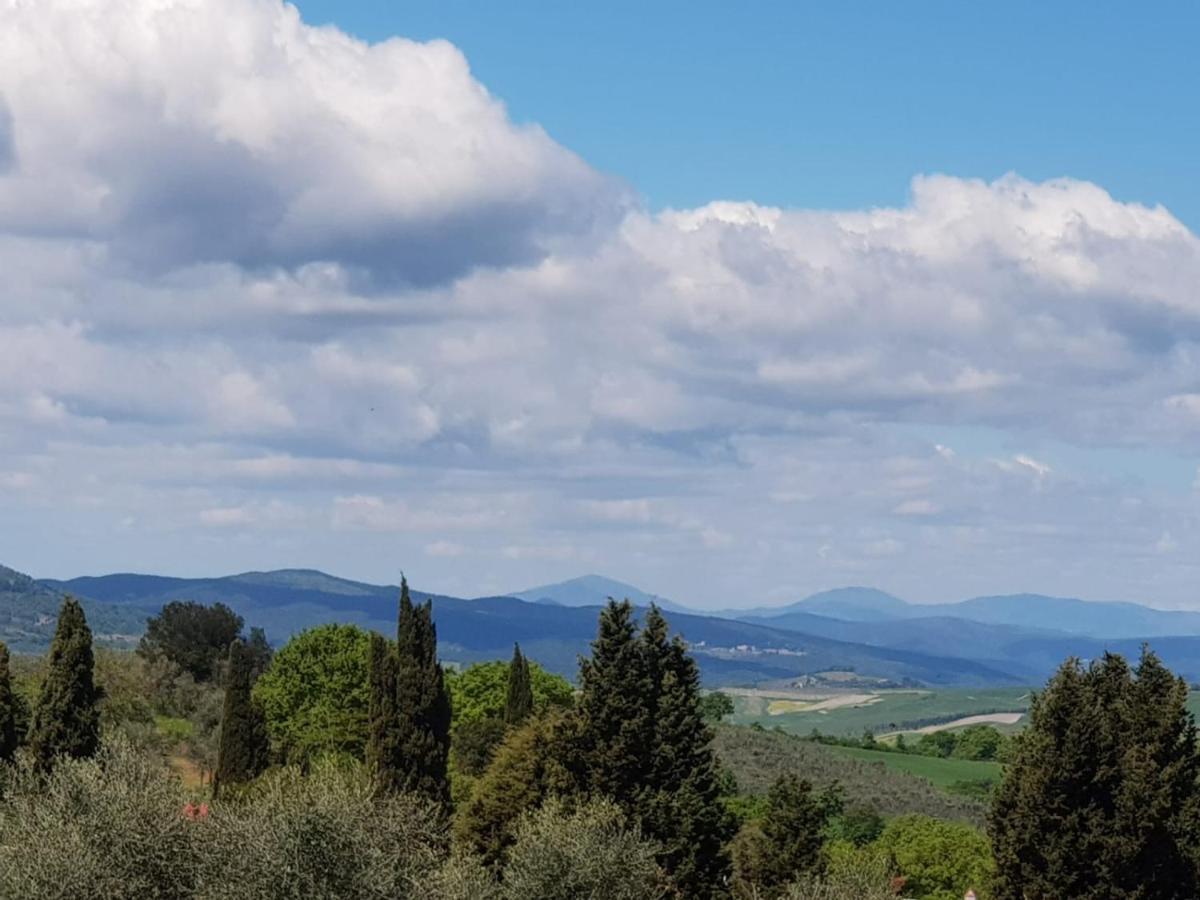 Apartament Casa Per L'Osticcio Vista Sulla Val D'Orcia Montalcino Zewnętrze zdjęcie