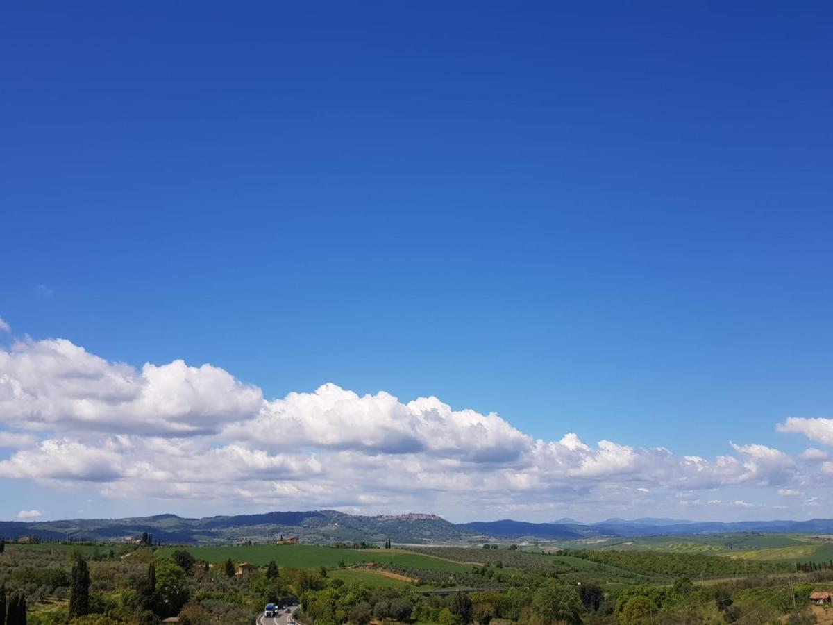 Apartament Casa Per L'Osticcio Vista Sulla Val D'Orcia Montalcino Zewnętrze zdjęcie