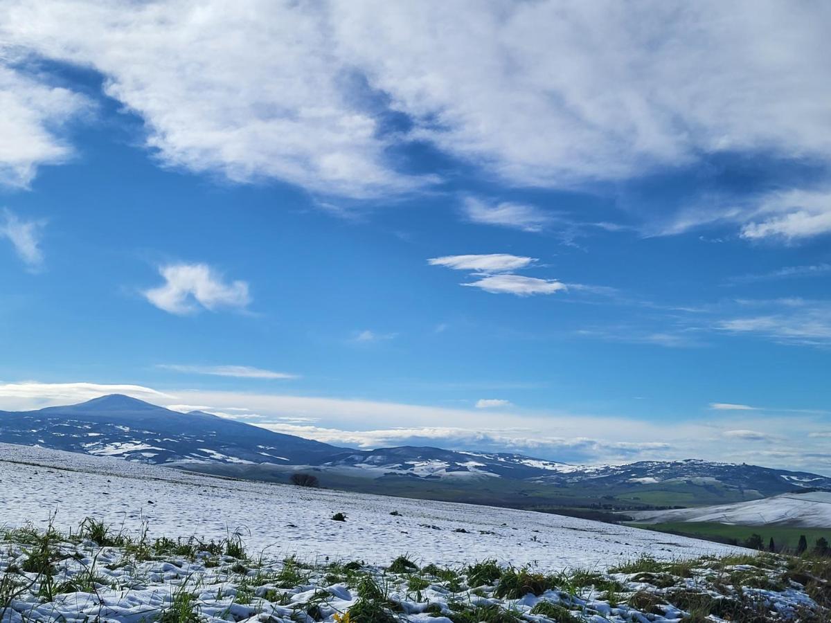 Apartament Casa Per L'Osticcio Vista Sulla Val D'Orcia Montalcino Zewnętrze zdjęcie