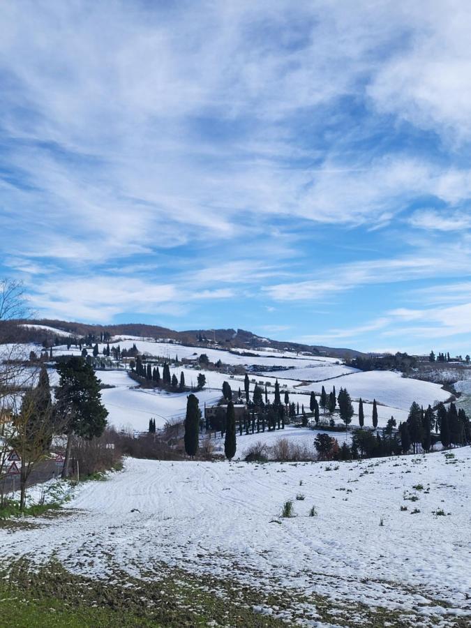 Apartament Casa Per L'Osticcio Vista Sulla Val D'Orcia Montalcino Zewnętrze zdjęcie