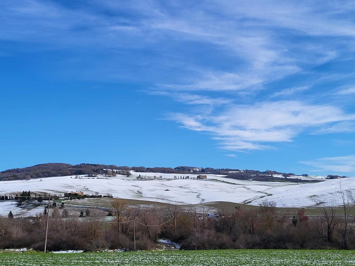 Apartament Casa Per L'Osticcio Vista Sulla Val D'Orcia Montalcino Zewnętrze zdjęcie