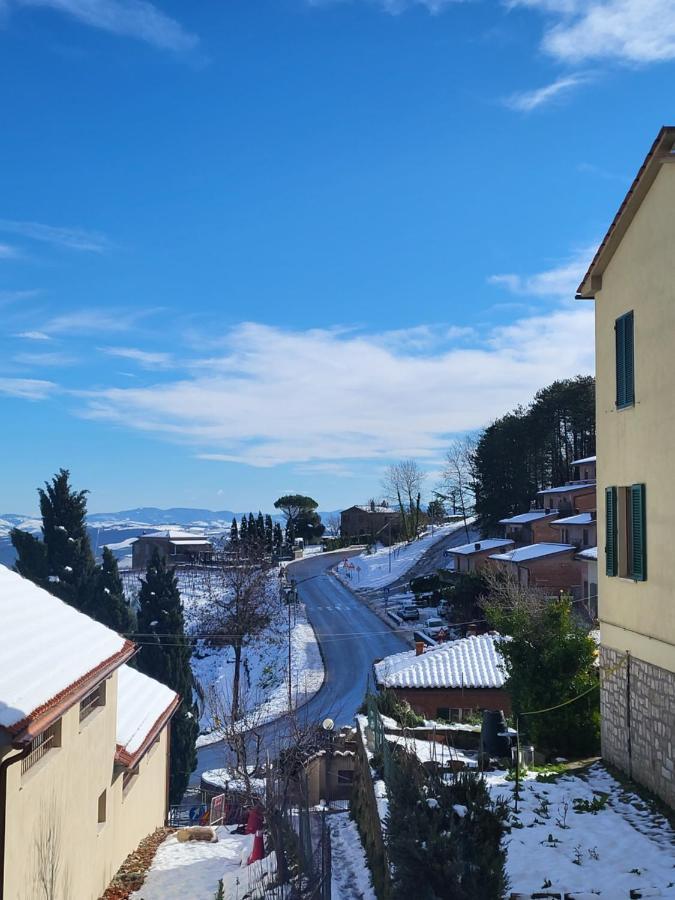 Apartament Casa Per L'Osticcio Vista Sulla Val D'Orcia Montalcino Zewnętrze zdjęcie