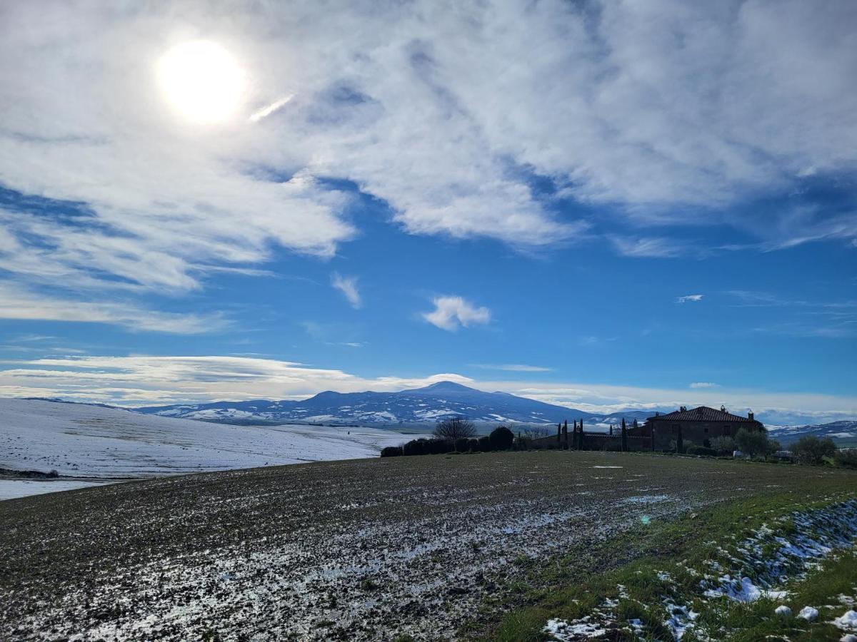 Apartament Casa Per L'Osticcio Vista Sulla Val D'Orcia Montalcino Zewnętrze zdjęcie