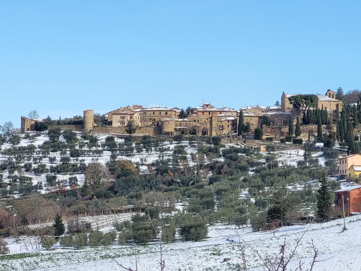 Apartament Casa Per L'Osticcio Vista Sulla Val D'Orcia Montalcino Zewnętrze zdjęcie